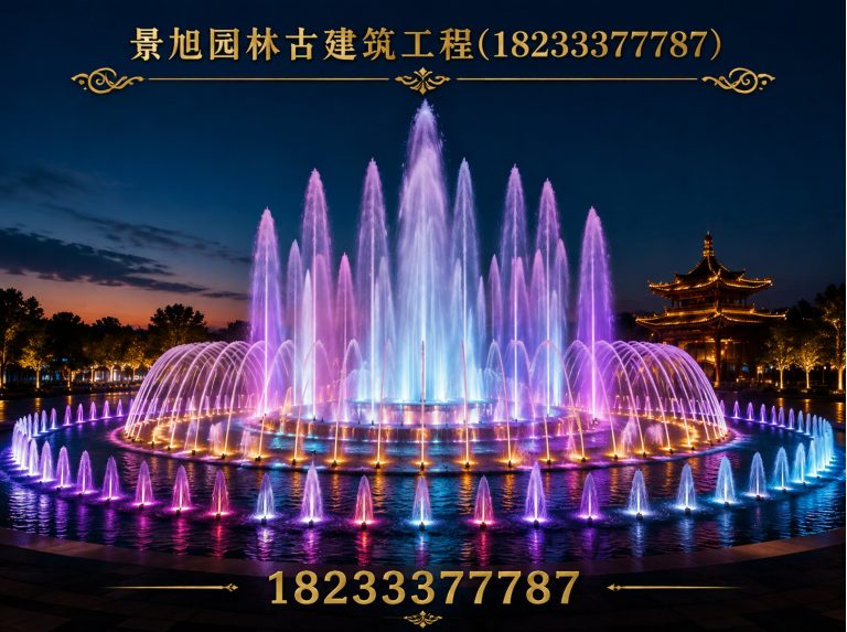 莲池区音乐喷泉展示图